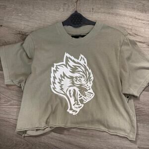 Darc sport sage green cropped